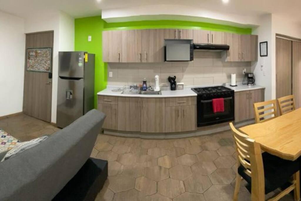 Apartment With Terrace Down Town Mexico-stad Buitenkant foto