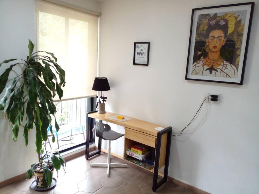 Apartment With Terrace Down Town Mexico-stad Buitenkant foto