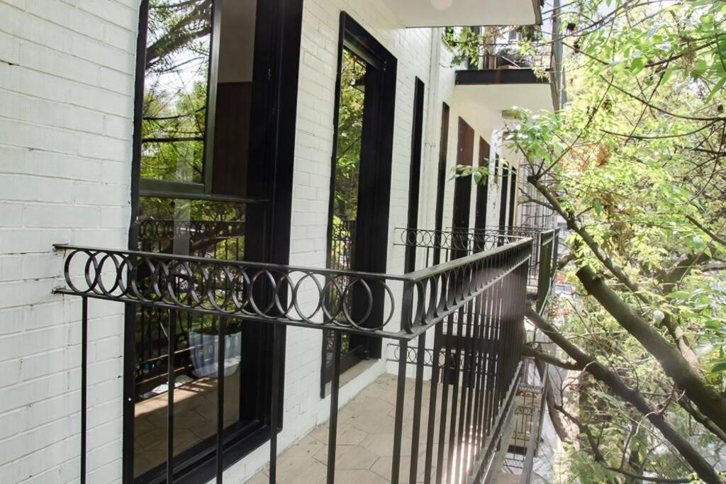 Apartment With Terrace Down Town Mexico-stad Buitenkant foto
