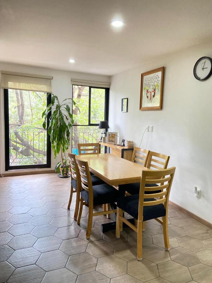 Apartment With Terrace Down Town Mexico-stad Buitenkant foto