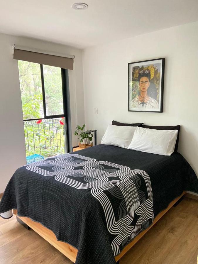 Apartment With Terrace Down Town Mexico-stad Buitenkant foto